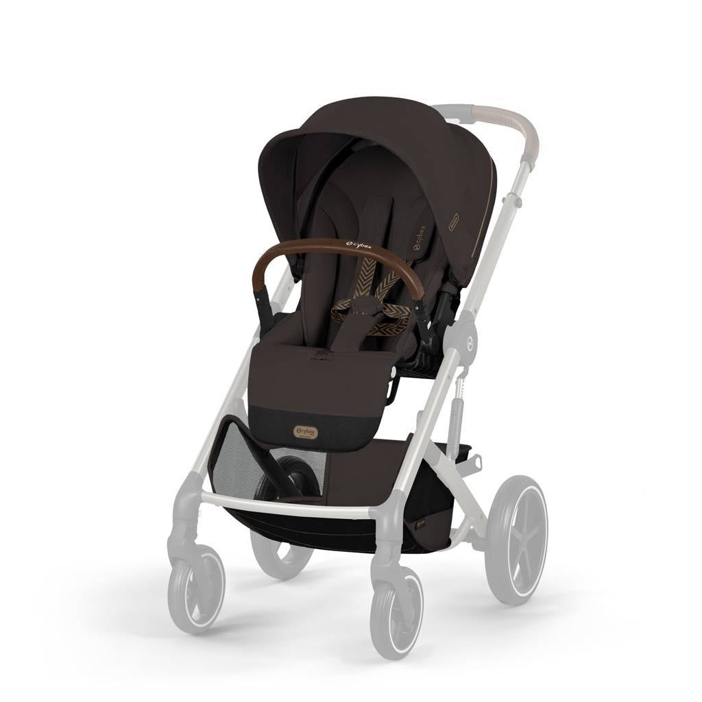 Cybex® Balios™ S Lux Stroller Chocolate Brown (Taupe Frame) – Evitas