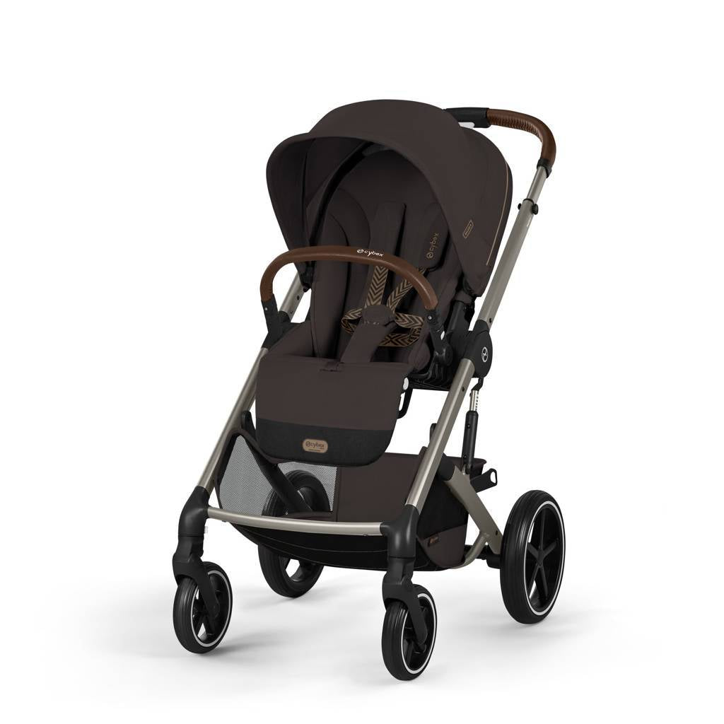 Cybex® Balios™ S Lux Stroller Chocolate Brown (Taupe Frame)