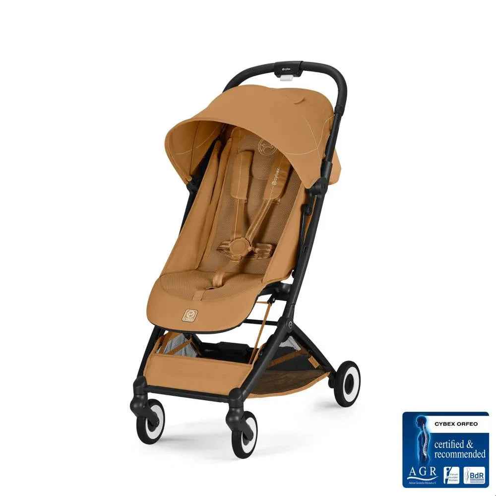 Cybex® Orfeo™ Stroller BLK Cinnamon Yellow – Evitas