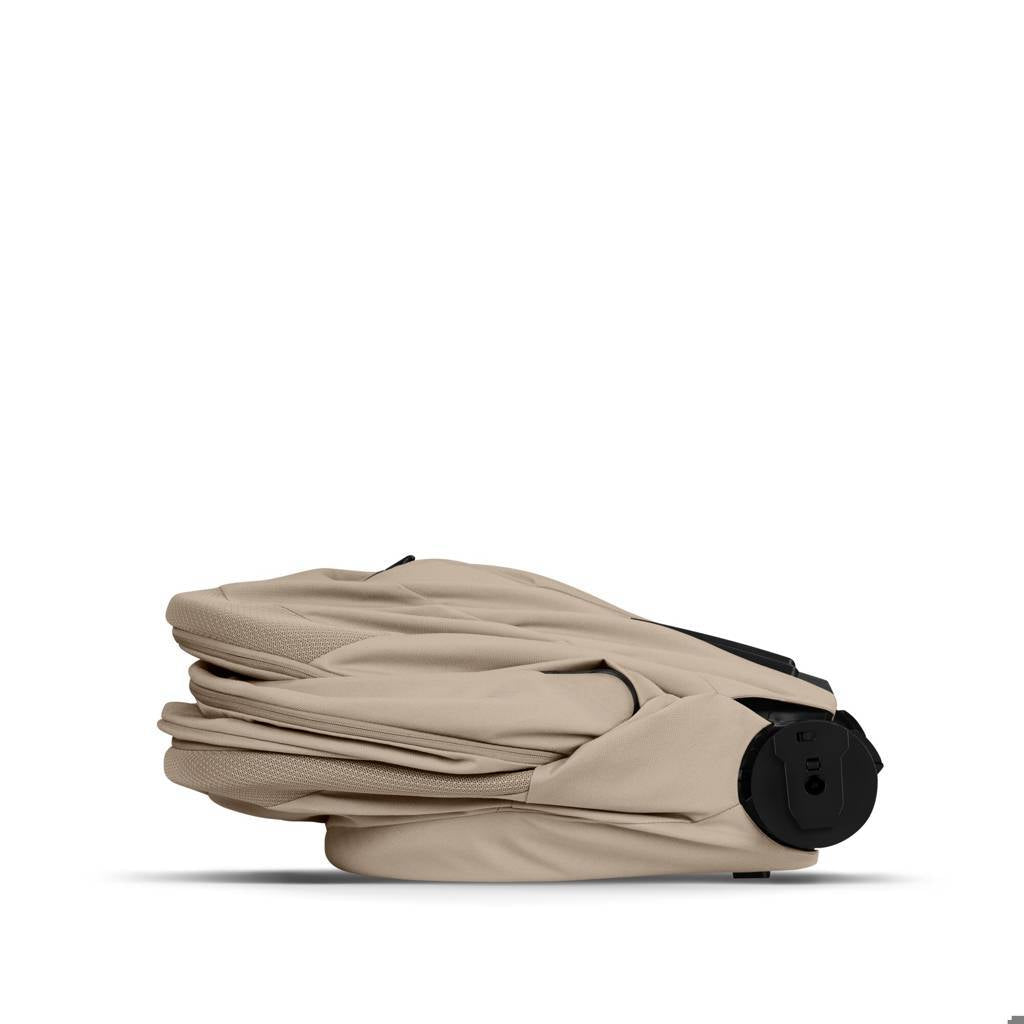 Cybex® Balios S Lux Stroller with Fold Cot 2-in-1 Almond Beige (Taupe Frame)