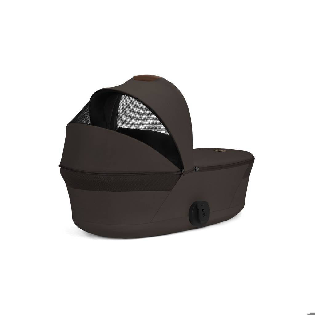 Cybex® Balios S Lux Stroller with Fold Cot 2-in-1 Chocolate Brown (Taupe Frame)
