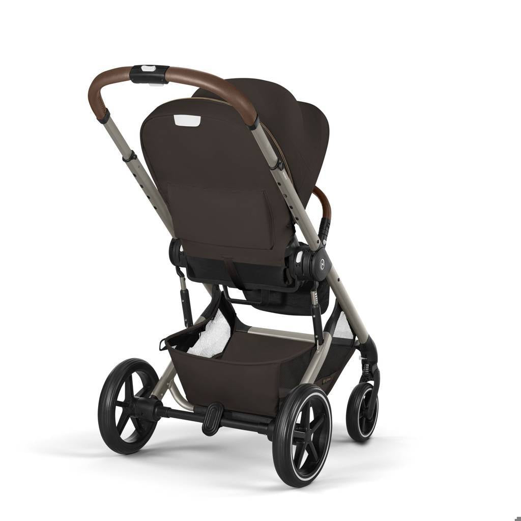 Cybex® Balios™ S Lux Stroller Chocolate Brown (Taupe Frame)