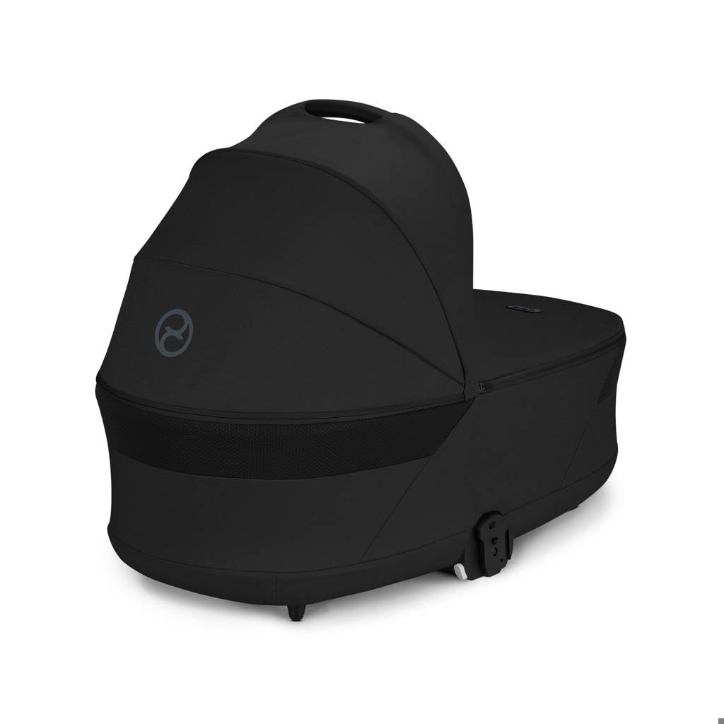 Cybex® Balios™ S Lux 2-in-1 Stroller with Cot S Lux Moon Black (Black Frame)
