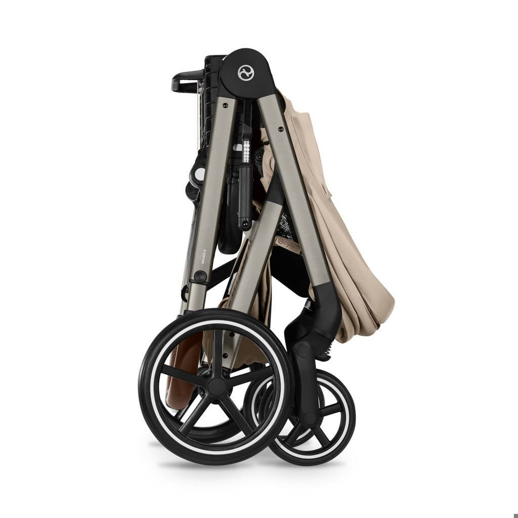 Cybex® Balios™ S Lux Stroller Almond Beige (Taupe Frame)