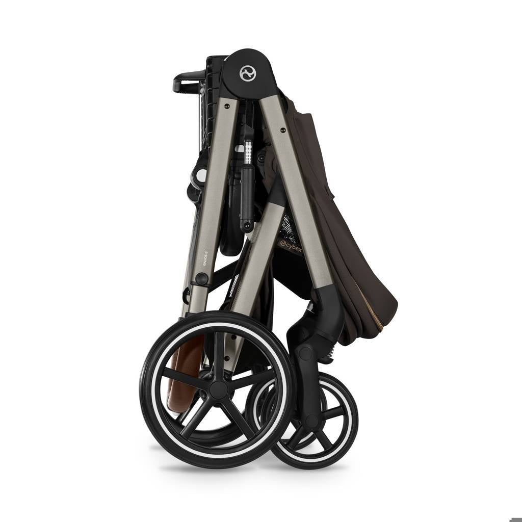 Cybex® Balios™ S Lux Stroller Chocolate Brown (Taupe Frame)