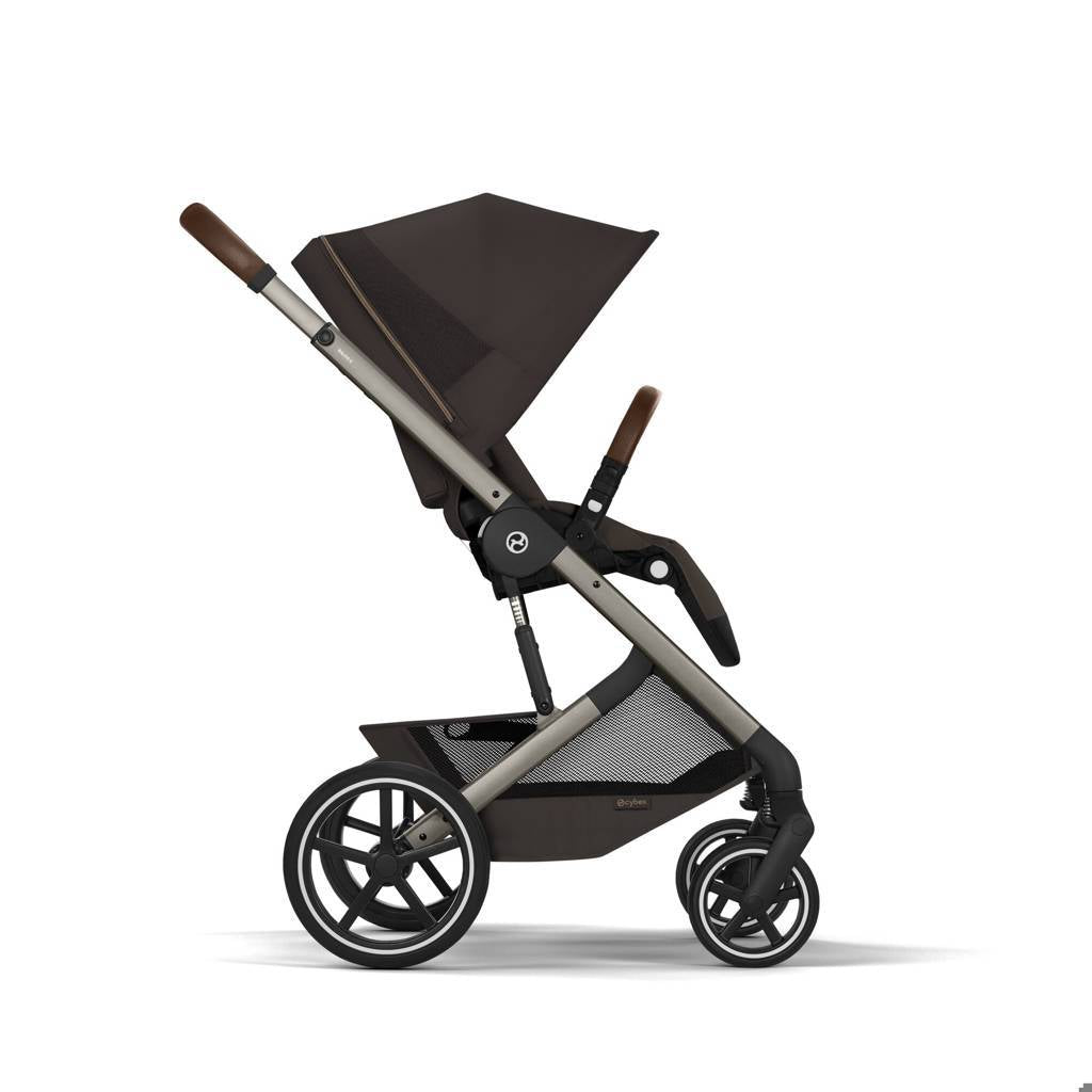 Cybex® Balios™ S Lux Stroller Chocolate Brown (Taupe Frame)