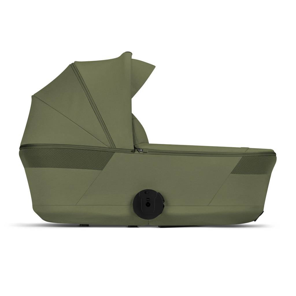 Cybex® Balios S Lux Stroller with Fold Cot 2-in-1 Moss Green (Taupe Frame)