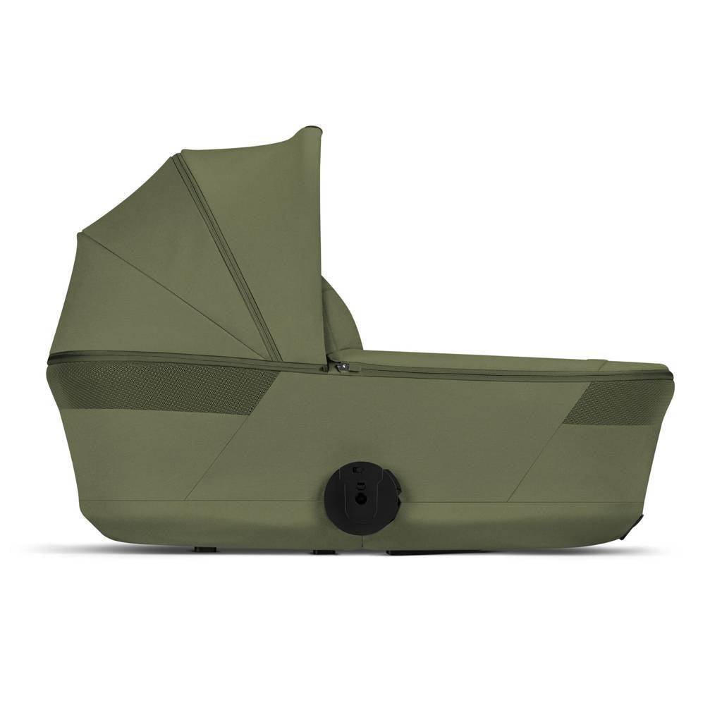 Cybex® Balios S Lux Stroller with Fold Cot 2-in-1 Moss Green (Taupe Frame)