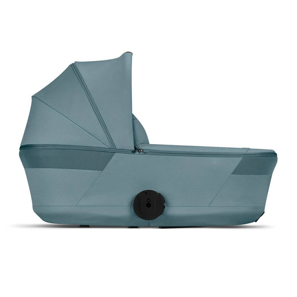 Cybex® Balios S Lux Stroller with Fold Cot 2-in-1 Stormy Blue (Taupe Frame)