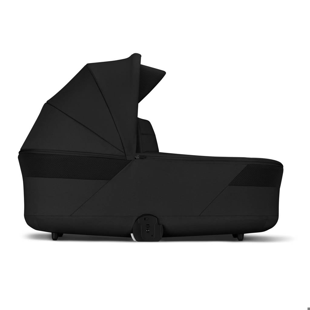 Cybex® Balios™ S Lux 2-in-1 Stroller with Cot S Lux Moon Black (Black Frame)