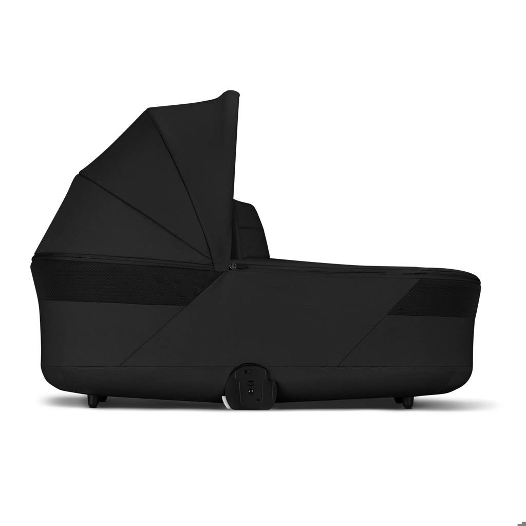 Cybex® Balios™ S Lux 2-in-1 Stroller with Cot S Lux Moon Black (Black Frame)