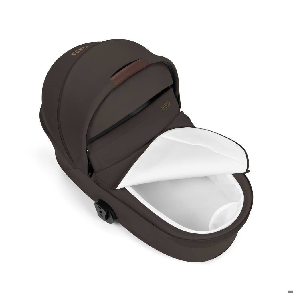 Cybex® Balios S Lux Stroller with Fold Cot 2-in-1 Chocolate Brown (Taupe Frame)