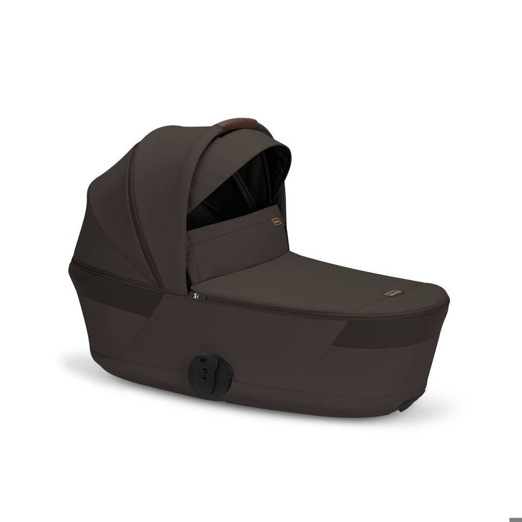 Cybex® Balios S Lux Stroller with Fold Cot 2-in-1 Chocolate Brown (Taupe Frame)