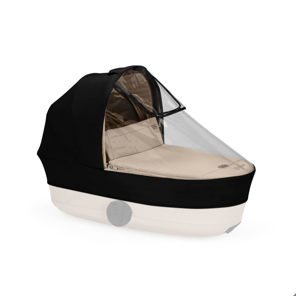 Cybex® Balios™ S Lux 2-in-1 Stroller with Cot S Lux Almond Beige (Taupe Frame)