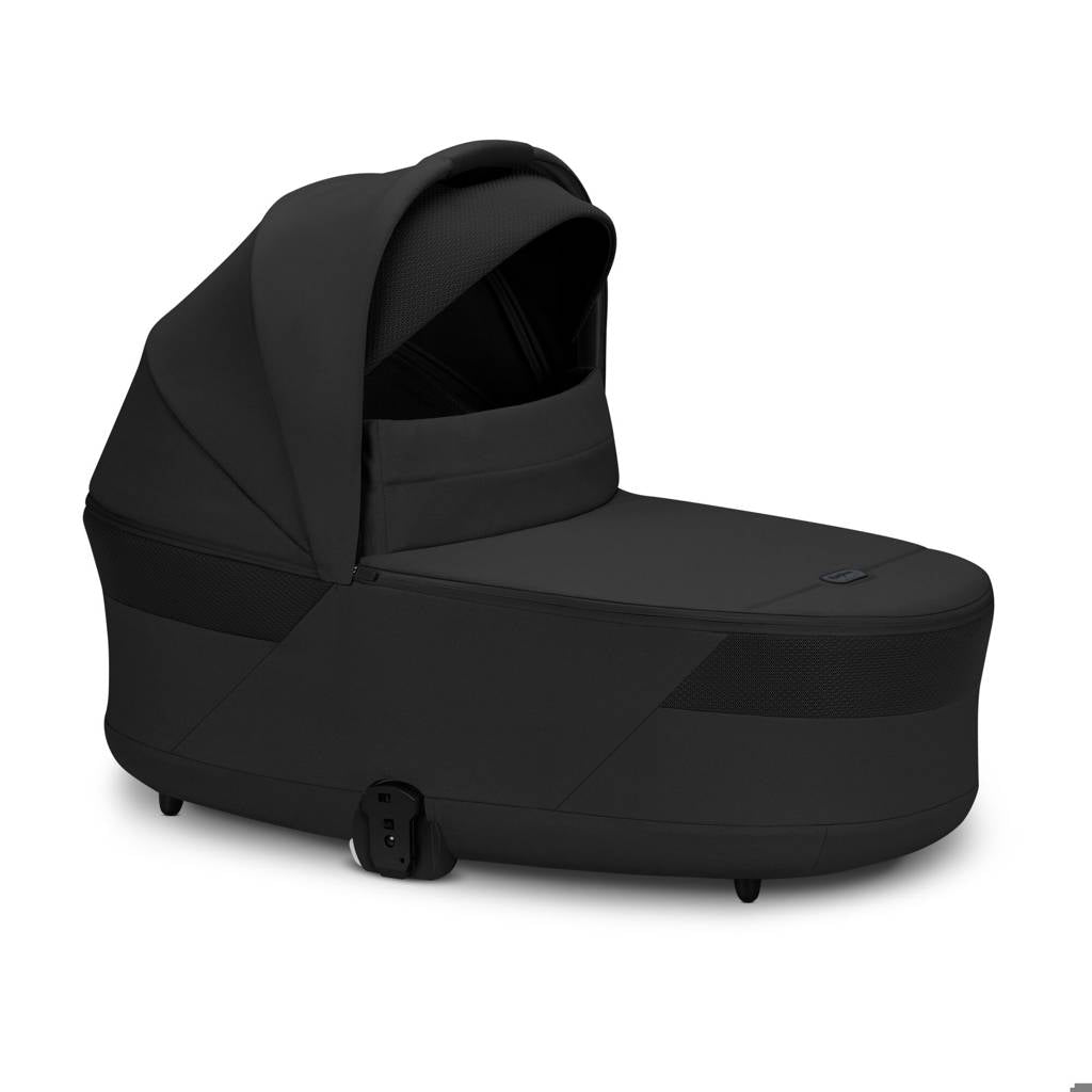 Cybex® Balios™ S Lux 2-in-1 Stroller with Cot S Lux Moon Black (Black Frame)