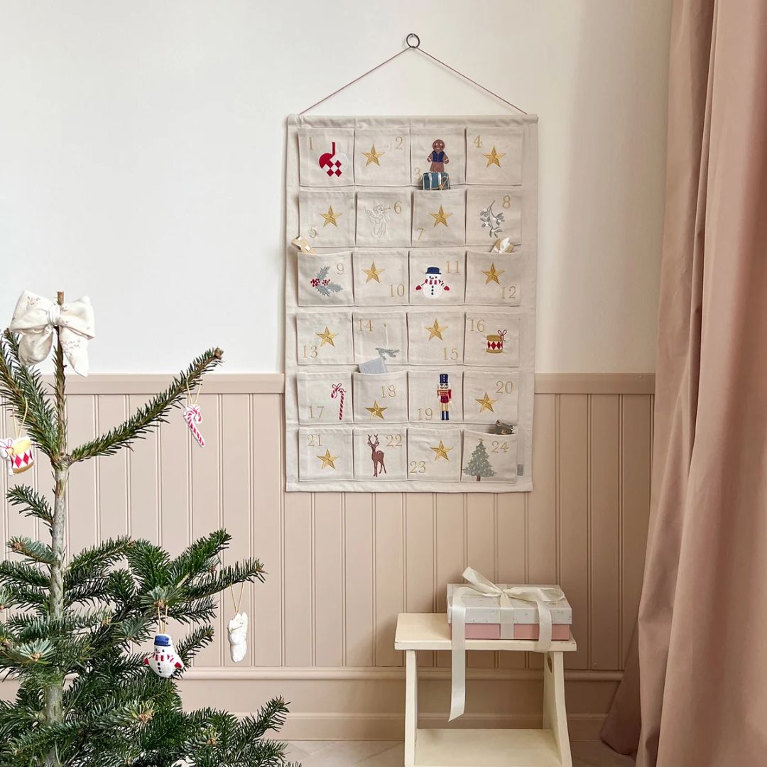 CamCam® Adventní kalendář GOTS Beige – slika 2