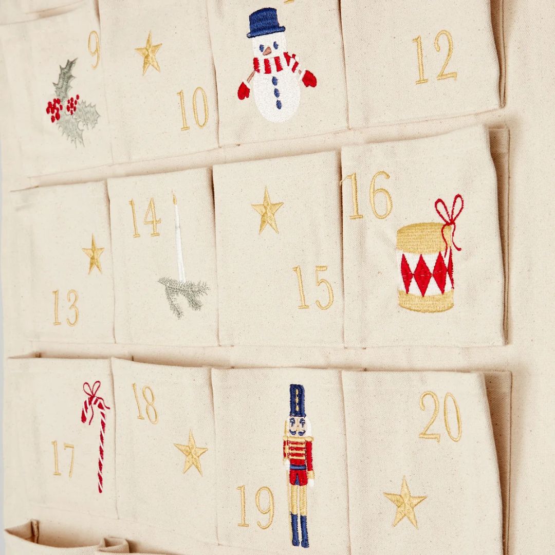 CamCam® Adventní kalendář GOTS Beige – slika 3