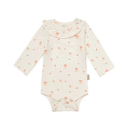 CamCam® Body s dlouhým rukávem GOTS Holly Bows