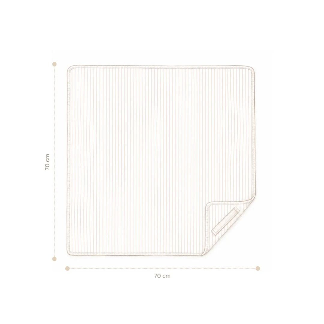 CamCam® Komplet 2 tetra pleničk 70x70 GOTS Carousel – slika 4