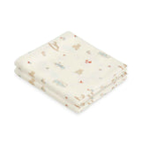 CamCam® Mussole Tetra 70x70 GOTS Vintage Toys 2 pezzi