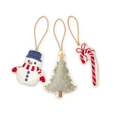 CamCam® Set di decorazioni natalizie OCS Snowman