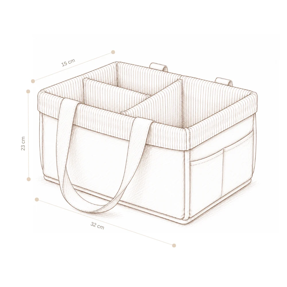 CamCam® Organizator za pleničke OCS Caprice – slika 2