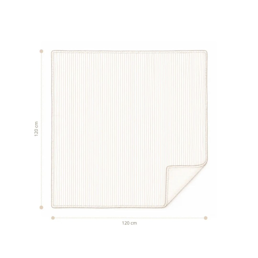 CamCam® Povijalna plenička GOTS Carousel 120x120 – slika 3
