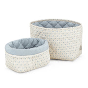 CamCam® Panier de rangement matelassé OCS Caprice, lot de 2