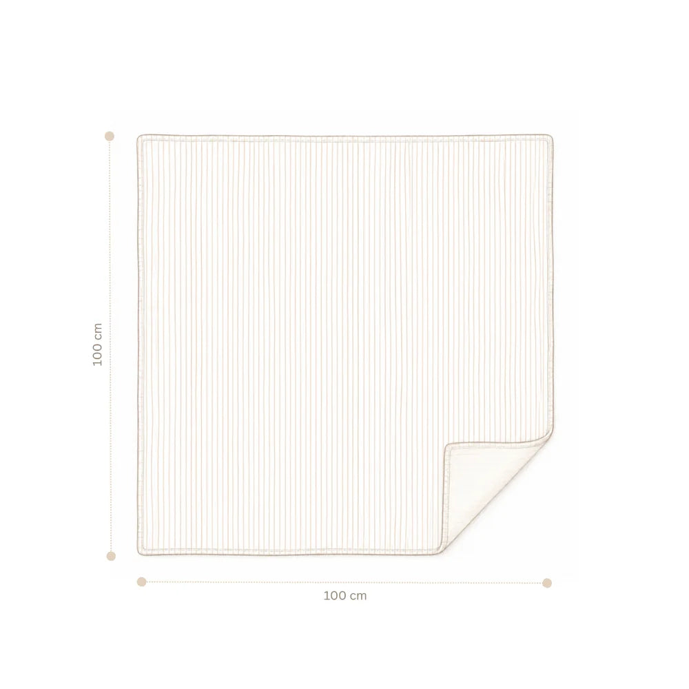 CamCam® Couverture en mousseline GOTS Caprice 100x100 – slika 2