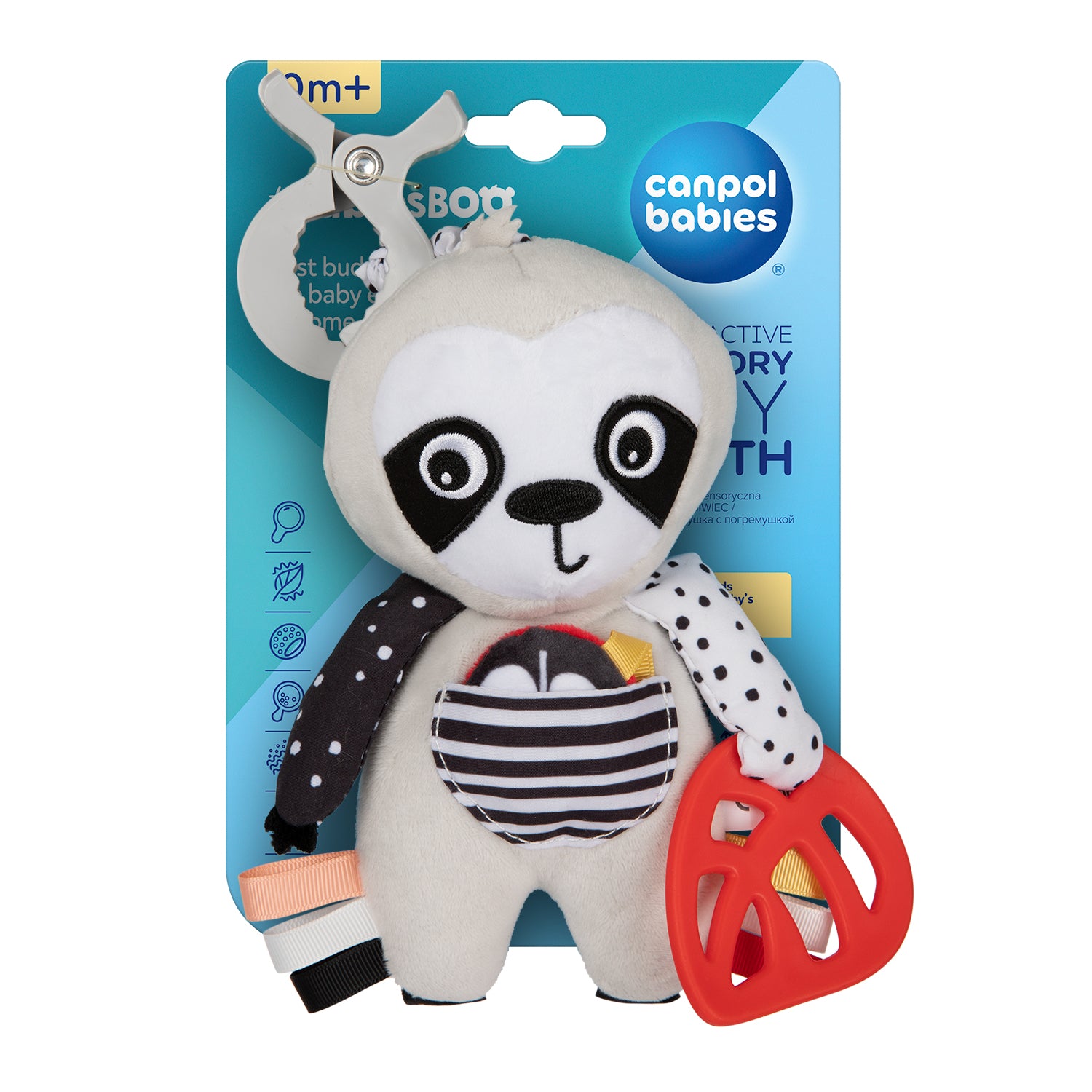 Canpol babies® Activity plush toy BabiesBoo Sloth