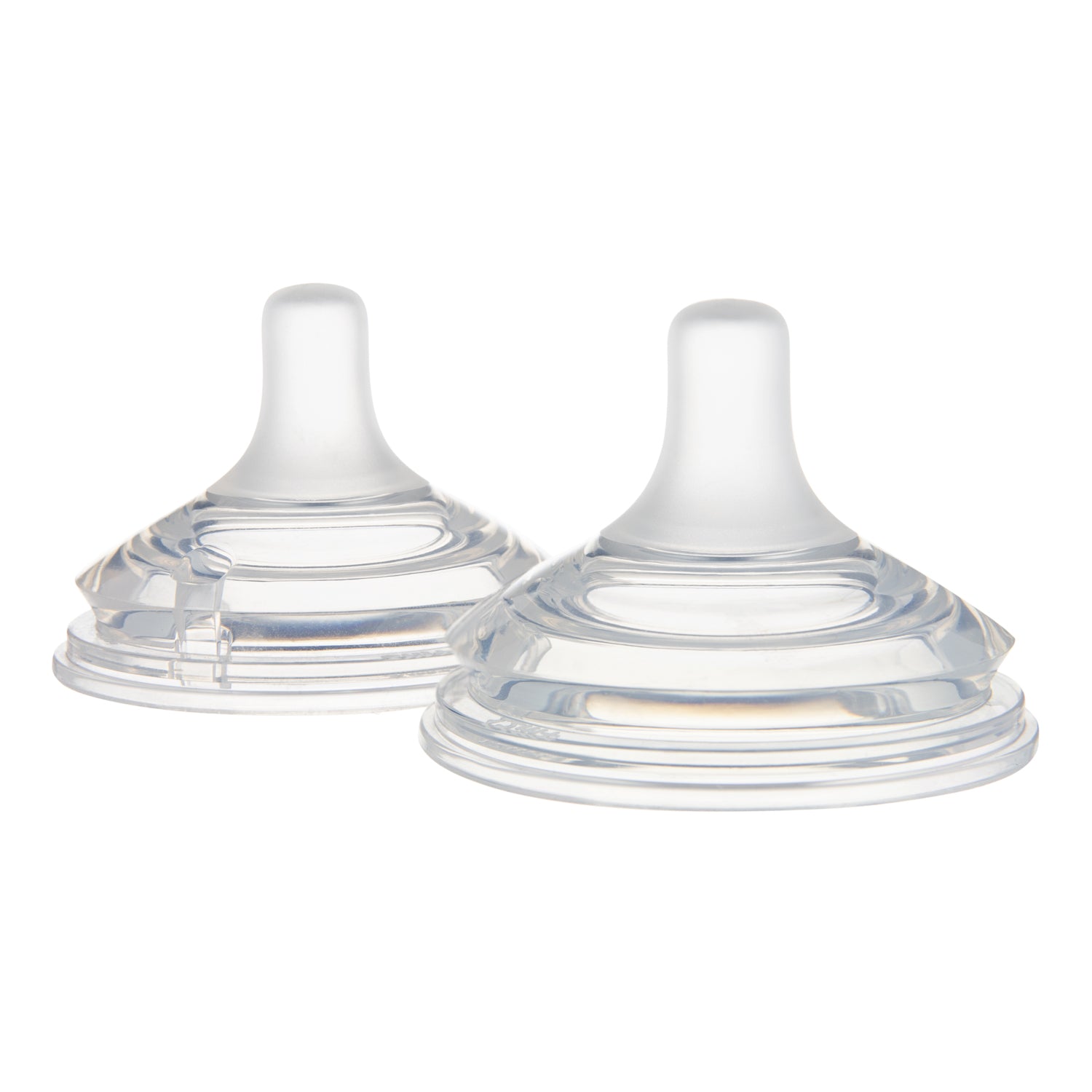 Canpol babies® Anti-colic succhietto in silicone a due zone Natural Shape 12m+ 2 pz