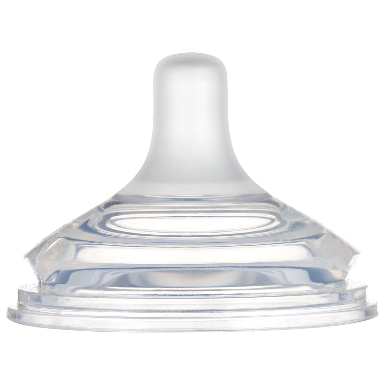 Canpol babies® Anti-colic succhietto in silicone a due zone Natural Shape 12m+ 2 pz