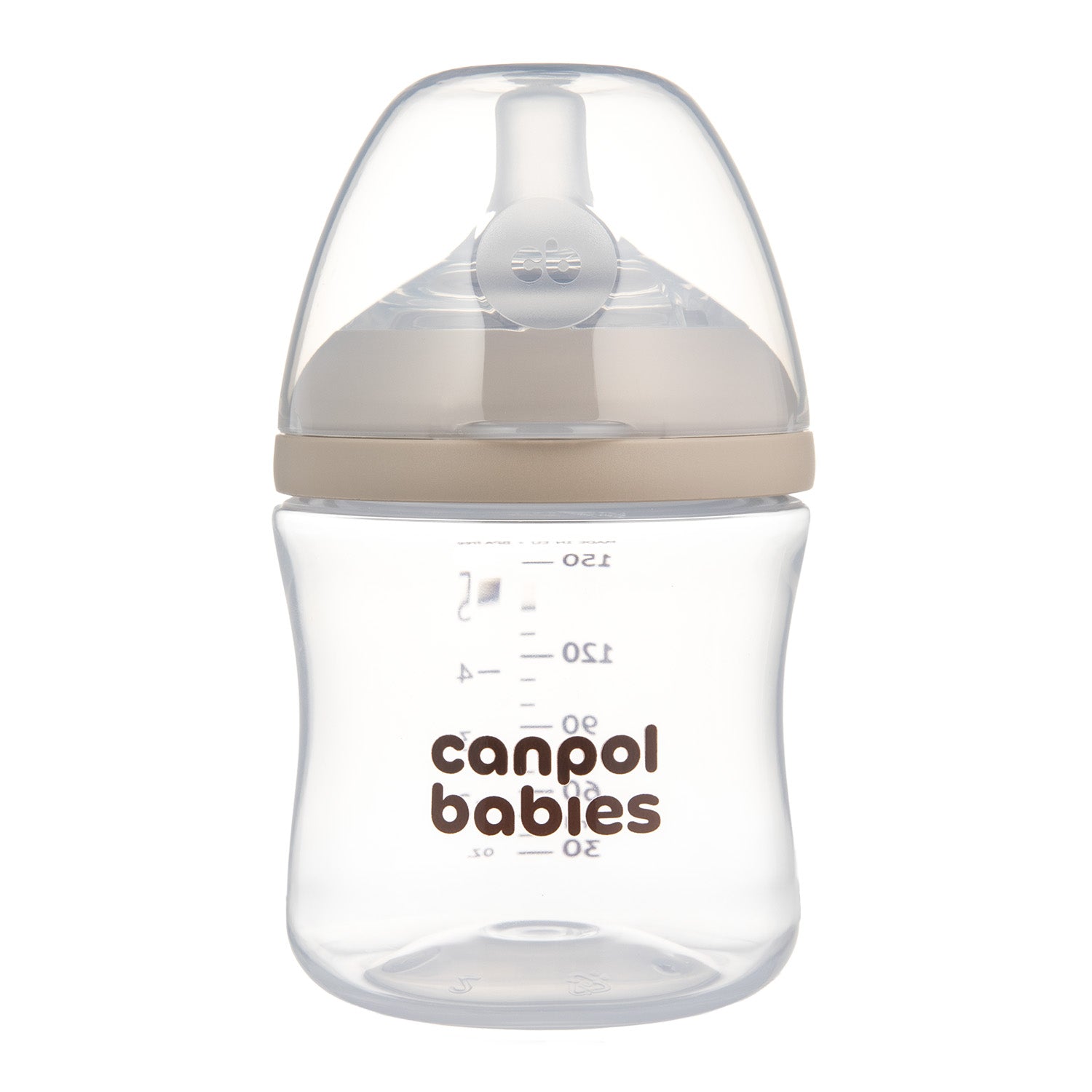 Canpol babies® Anti-colic bottle with two-area teat Natural Shape 150ml
