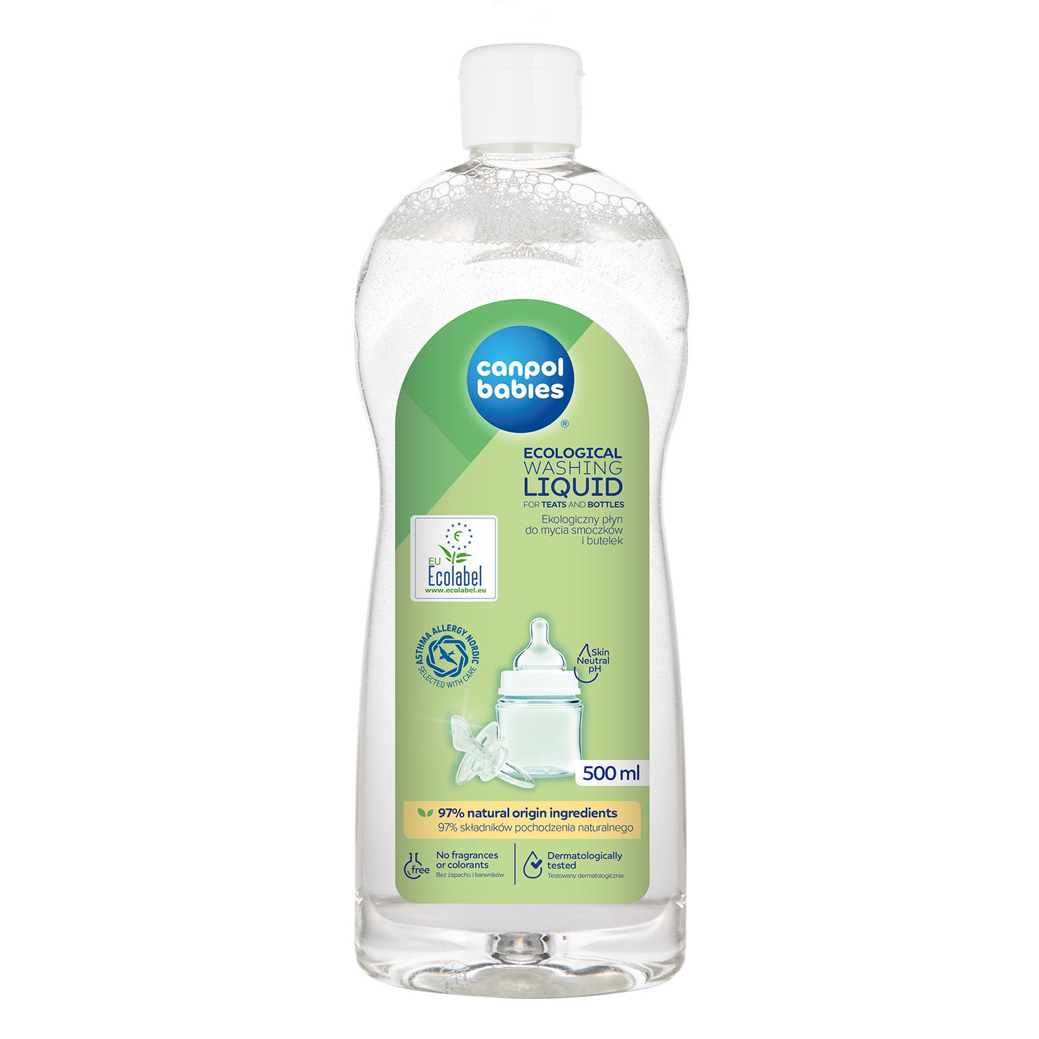 Canpol babies® Detergente ecologico per biberon e tettarelle 500 ml