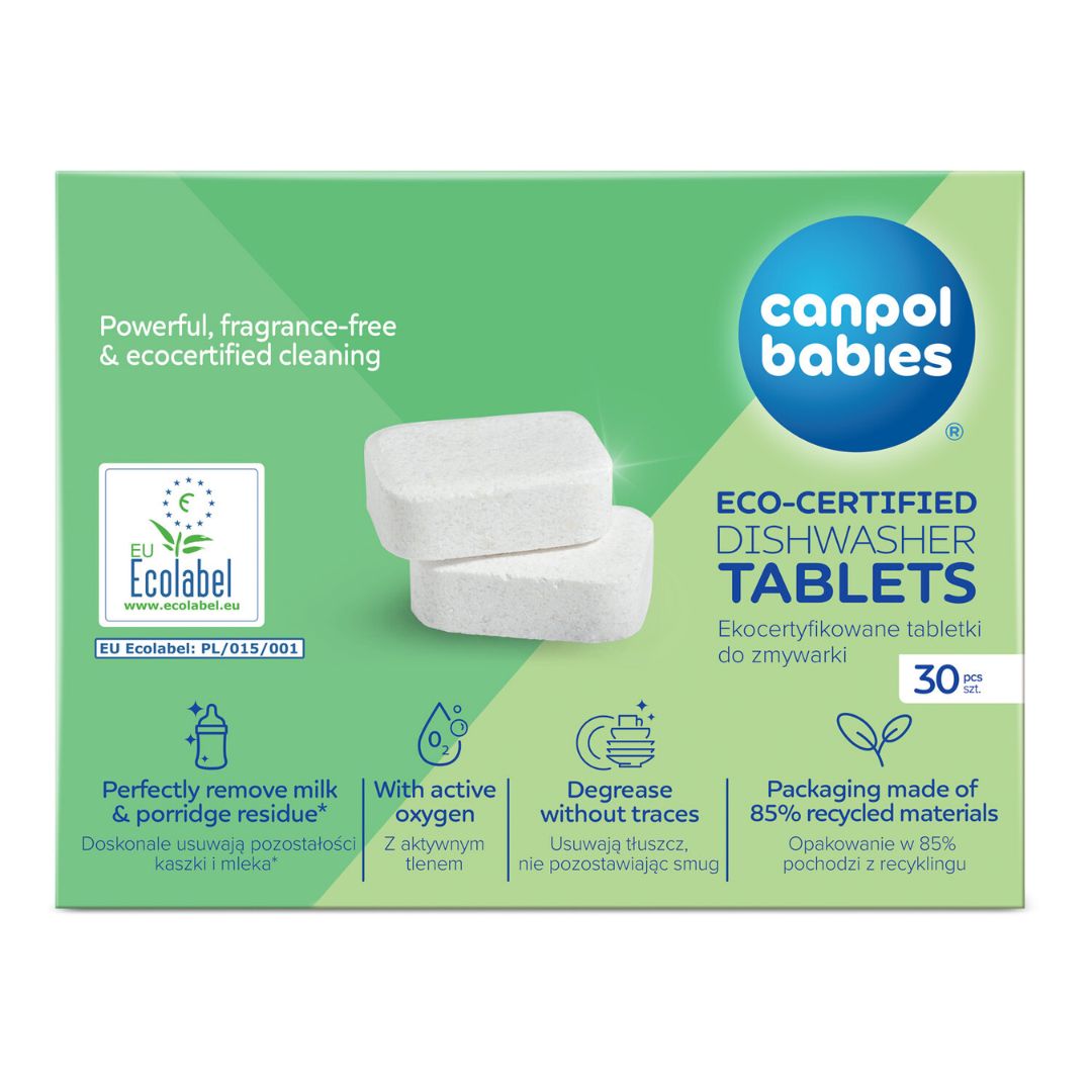 Canpol babies® Tablettes écologiques pour lave-vaisselle 30 pcs