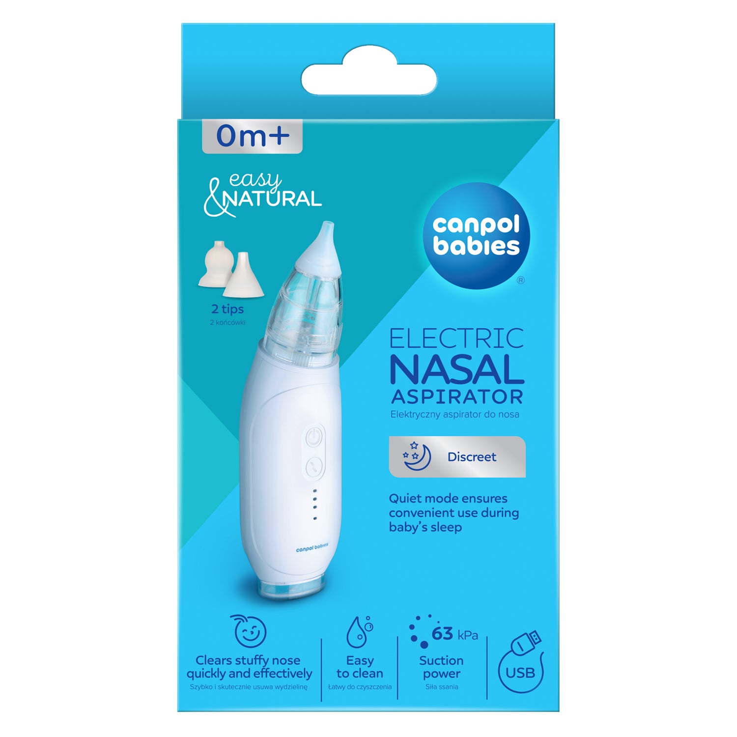 Canpol babies®  Aspiratore nasale elettrico (0+m)