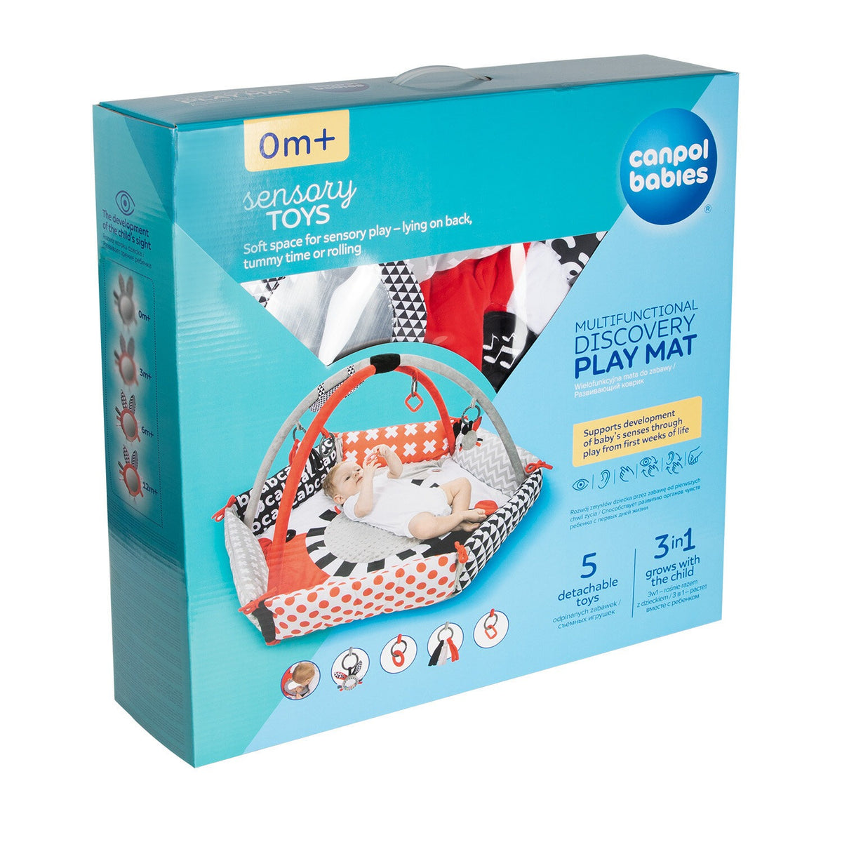 Canpol babies® Igralna podloga Sensory Toys – slika 15