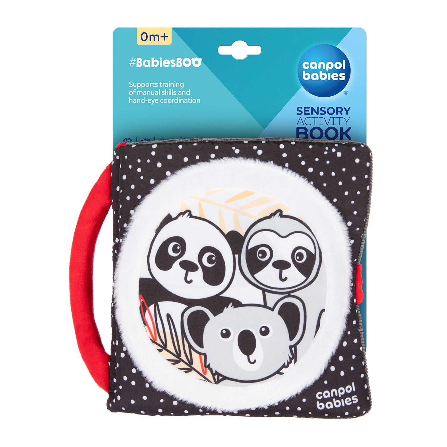 Canpol babies® Soft activity book BabiesBoo Panda