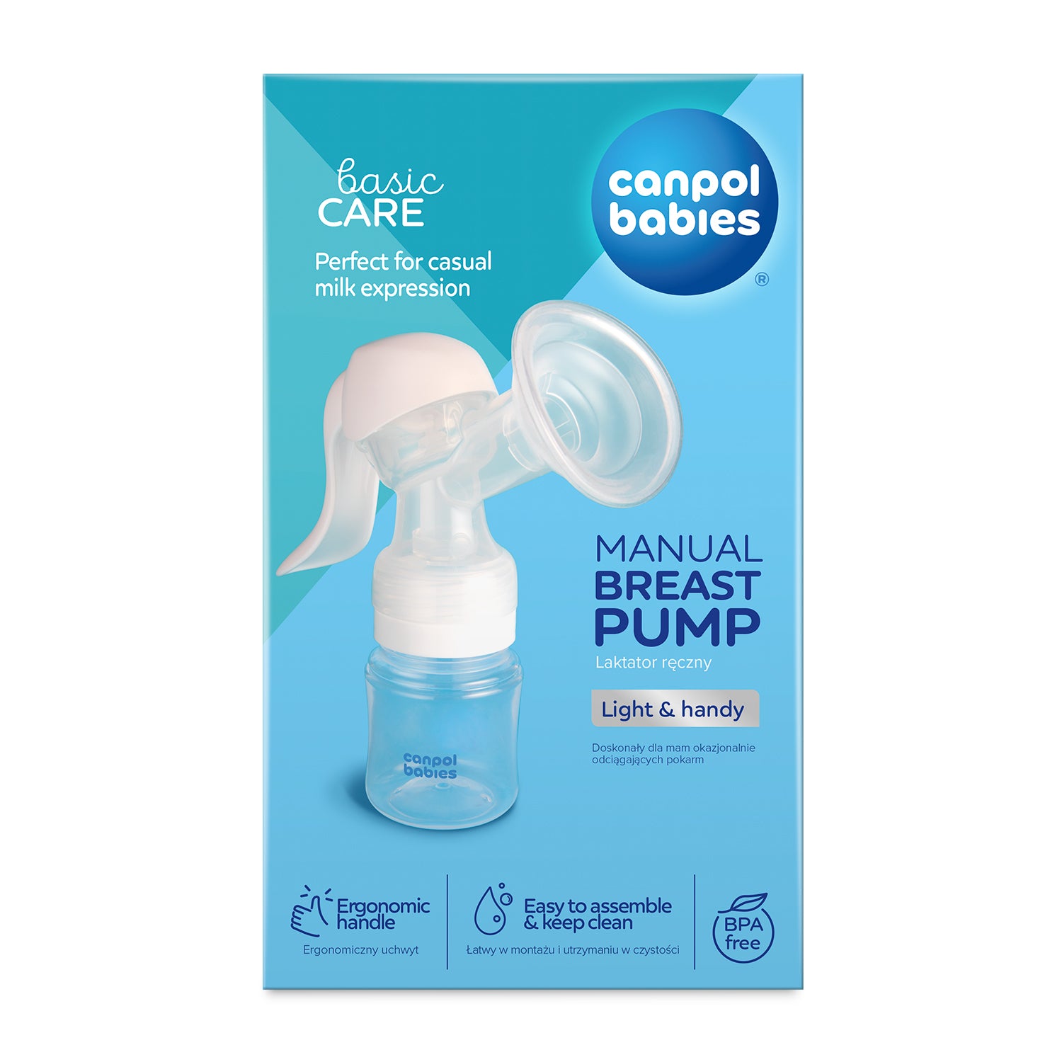 Canpol babies® Tiralatte manuale Basic Light