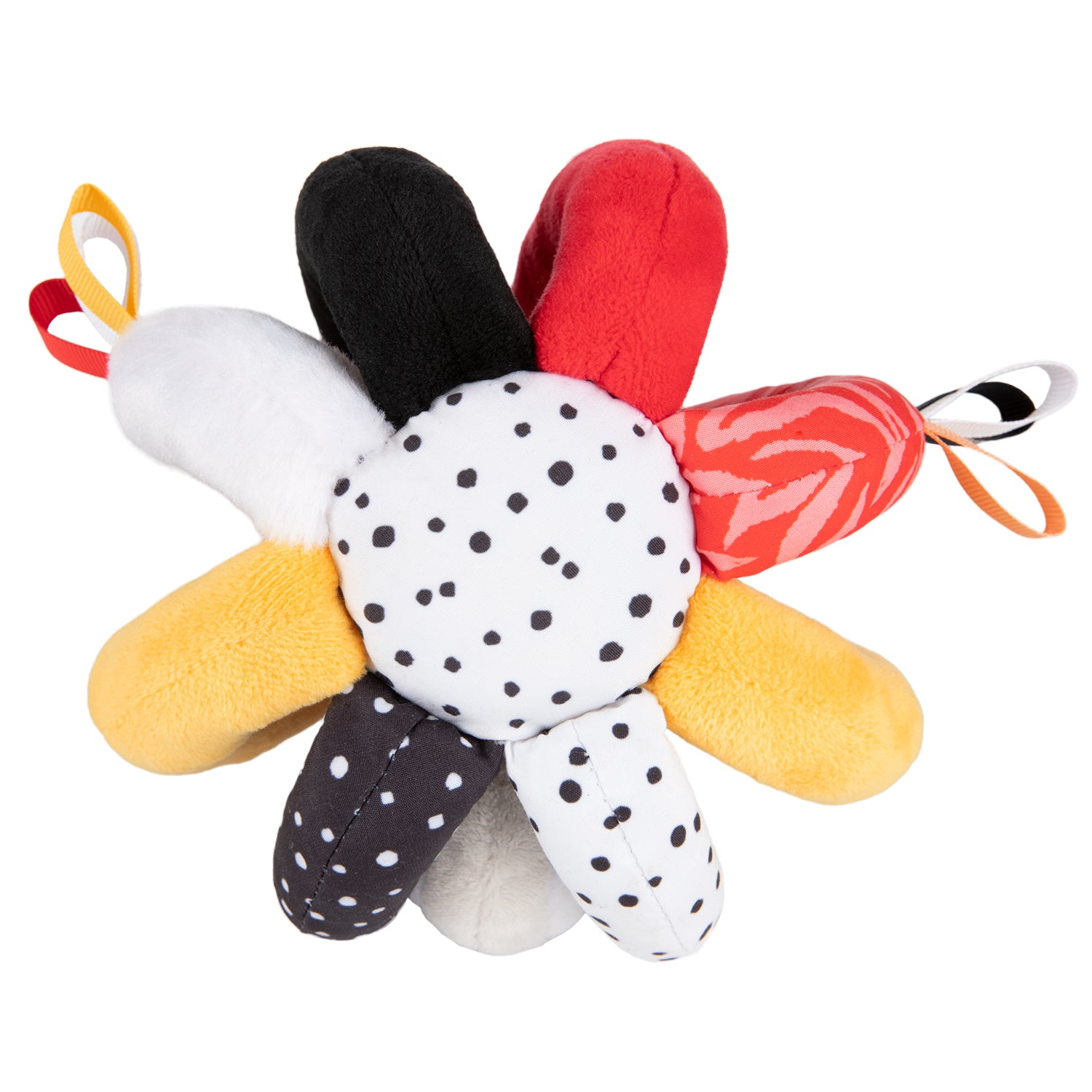 Canpol babies® Pallina morbida sensoriale con sonaglio e squittio BabiesBoo