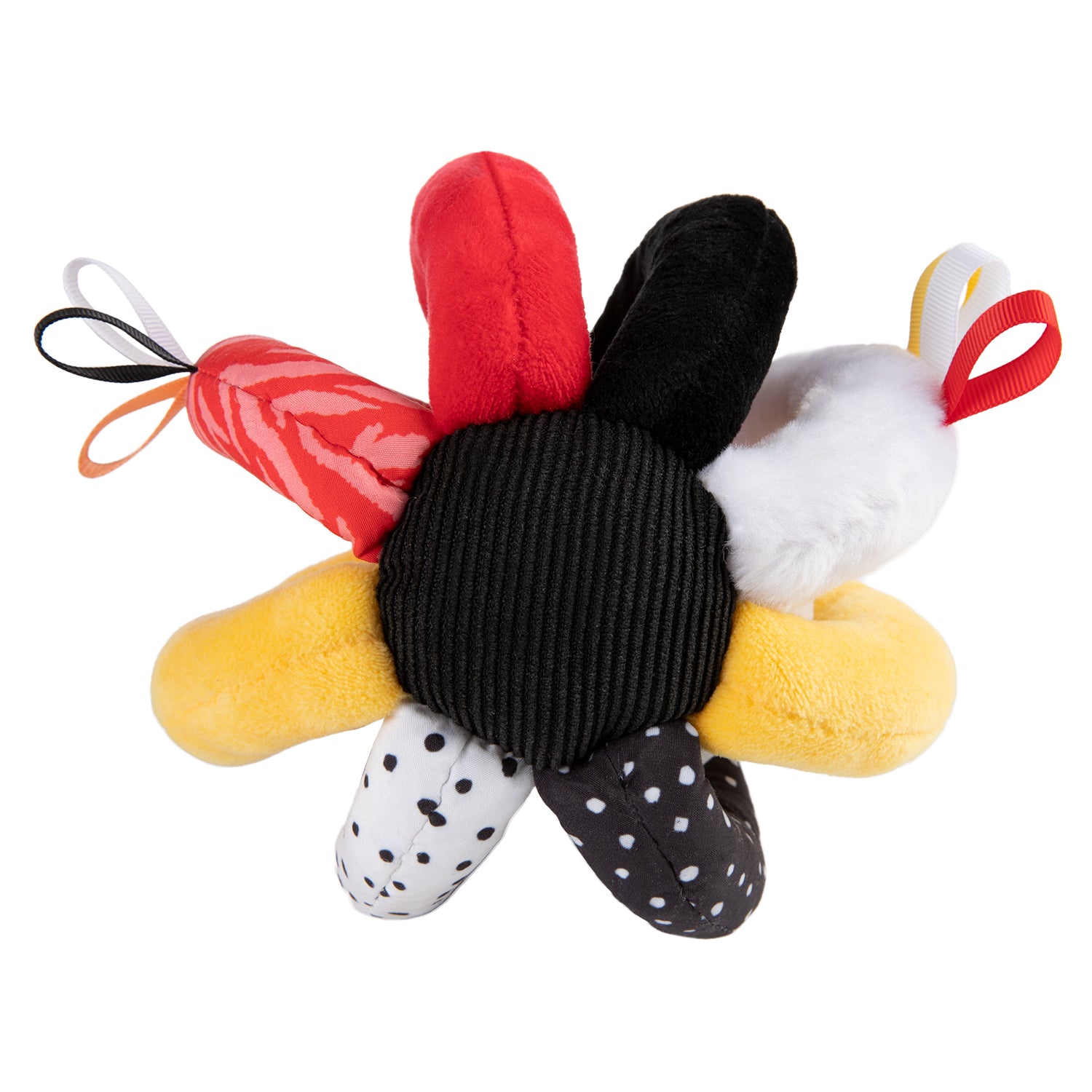 Canpol babies® Pallina morbida sensoriale con sonaglio e squittio BabiesBoo