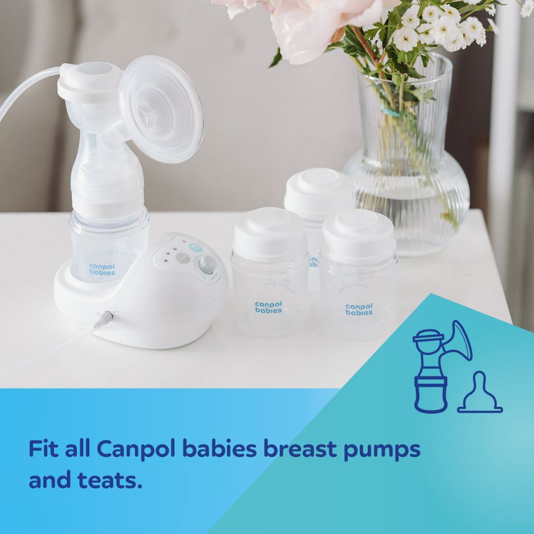 Canpol babies® Ensemble de biberons pour la conservation du lait maternel 3x120ml