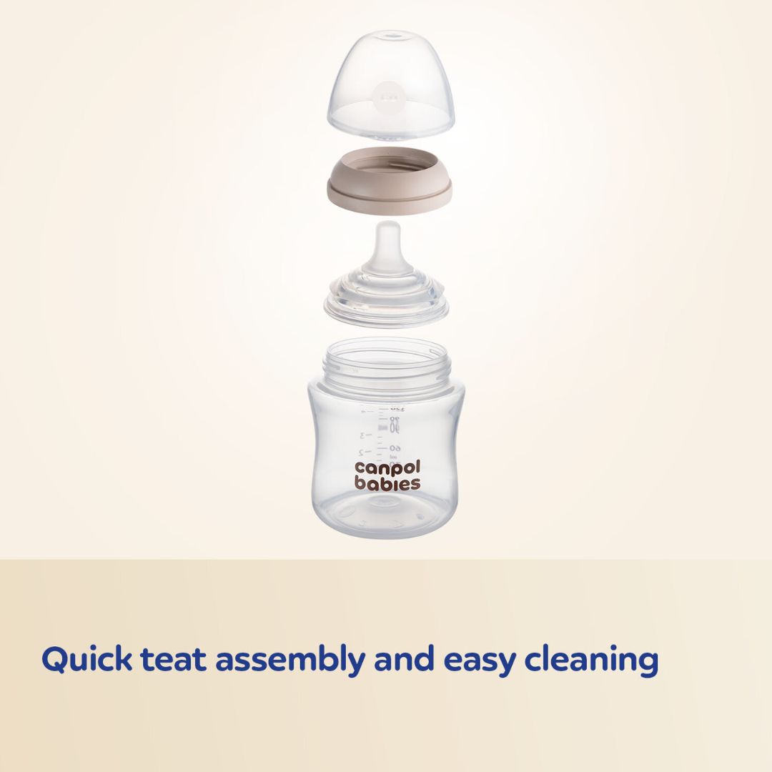 Canpol babies® Biberon Natural Shape 150 ml 2 pcs