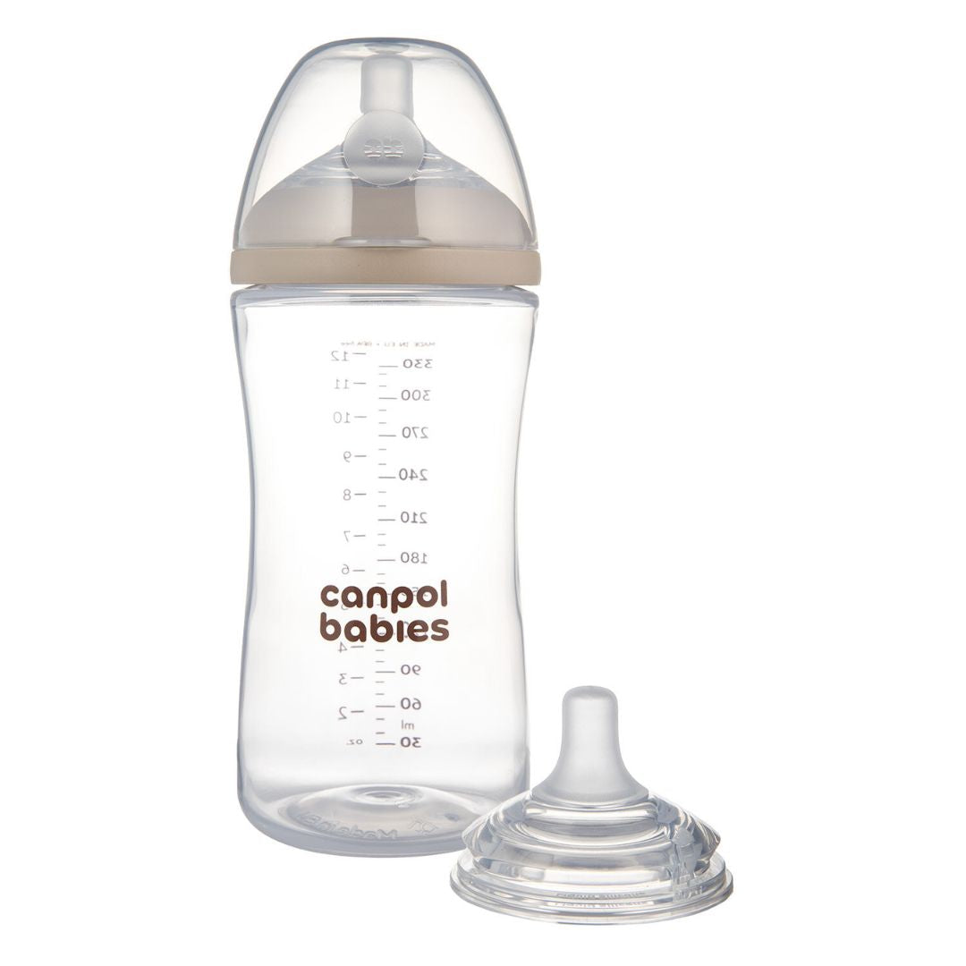 Canpol babies® Biberon Natural Shape 260 ml 2 pcs