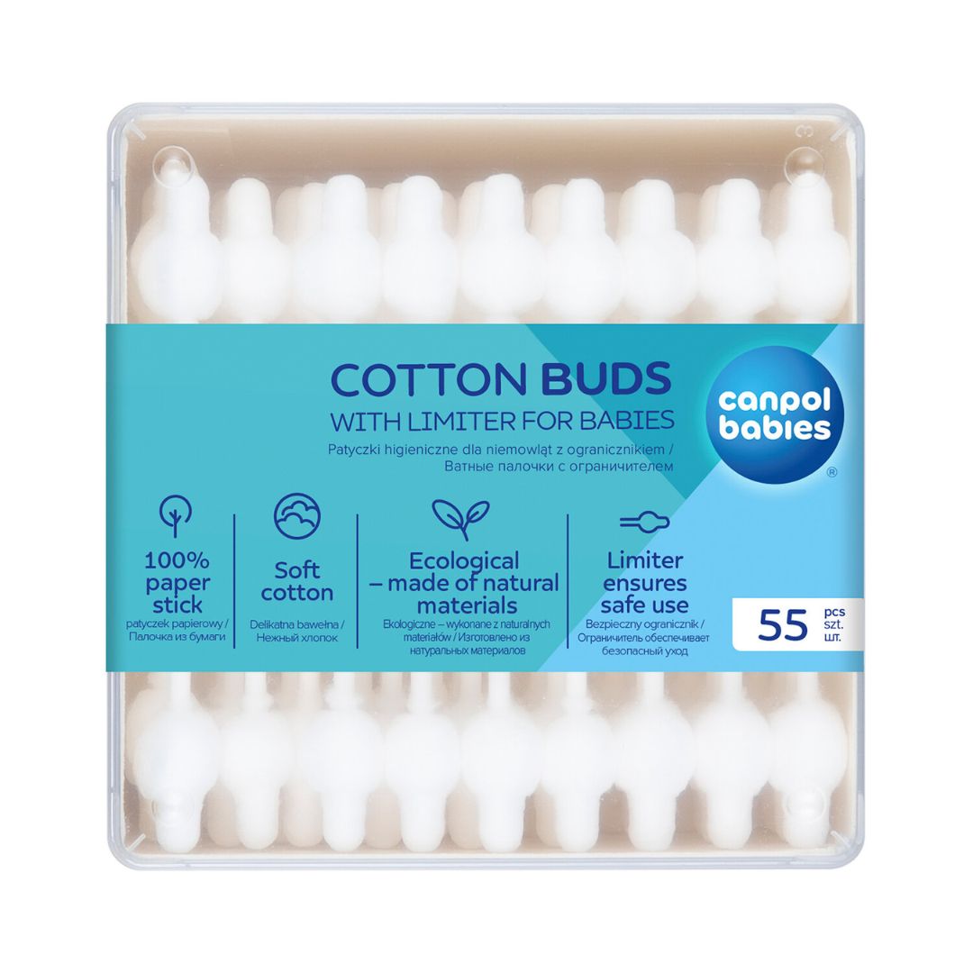 Canpol babies® Vatirani štapići za bebe 55 kom