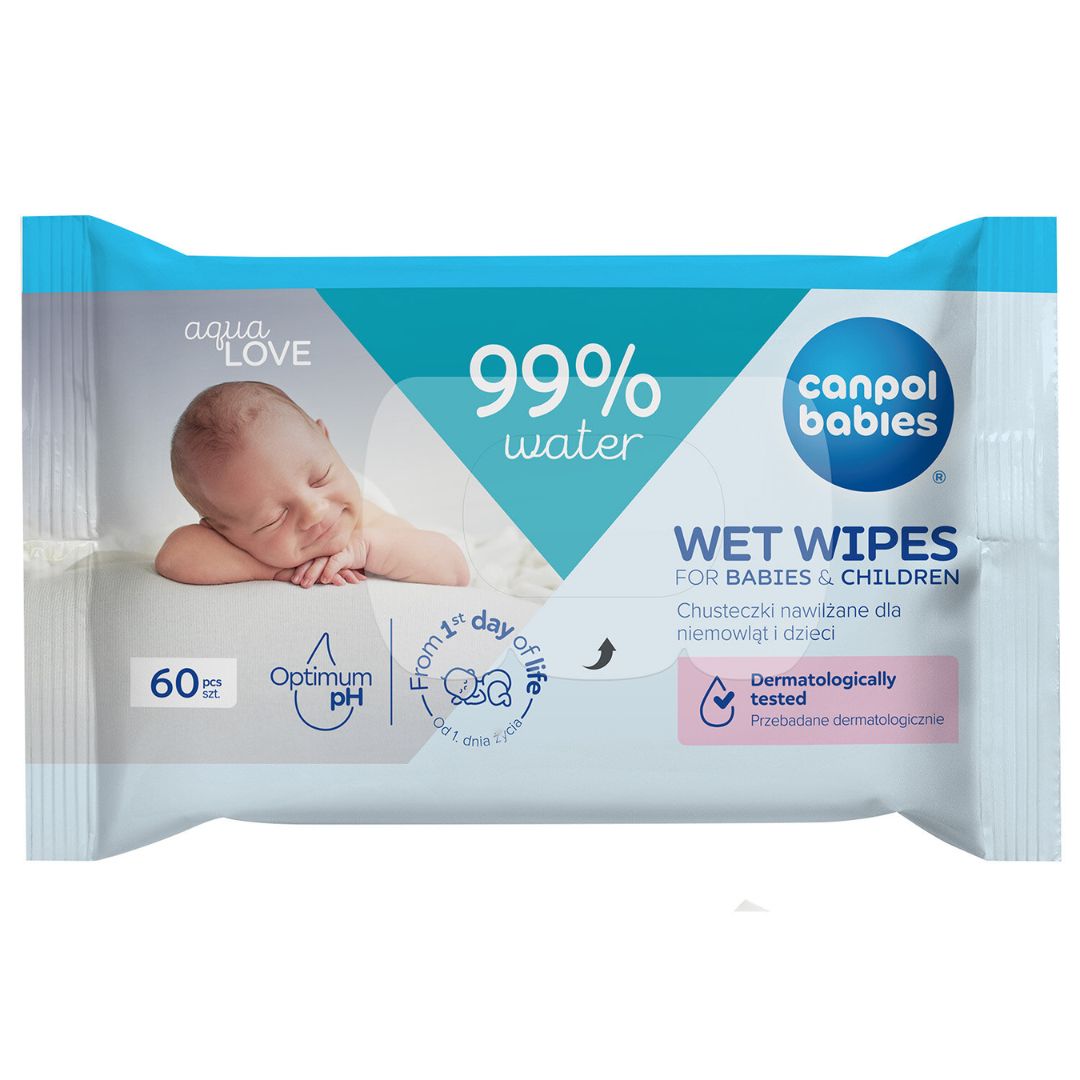 Canpol babies® Vlažne maramice za bebe i djecu 60 kom