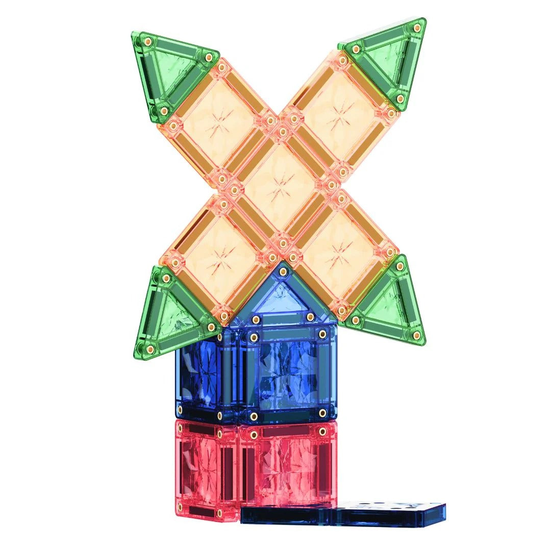 Cleverclixx® Magnetne ploščice Mini Tiles Pack Pastel 28 kos Cleverclixx