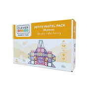 Cleverclixx® Magnetne ploščice Petite Pack Pastel 36 kos Cleverclixx