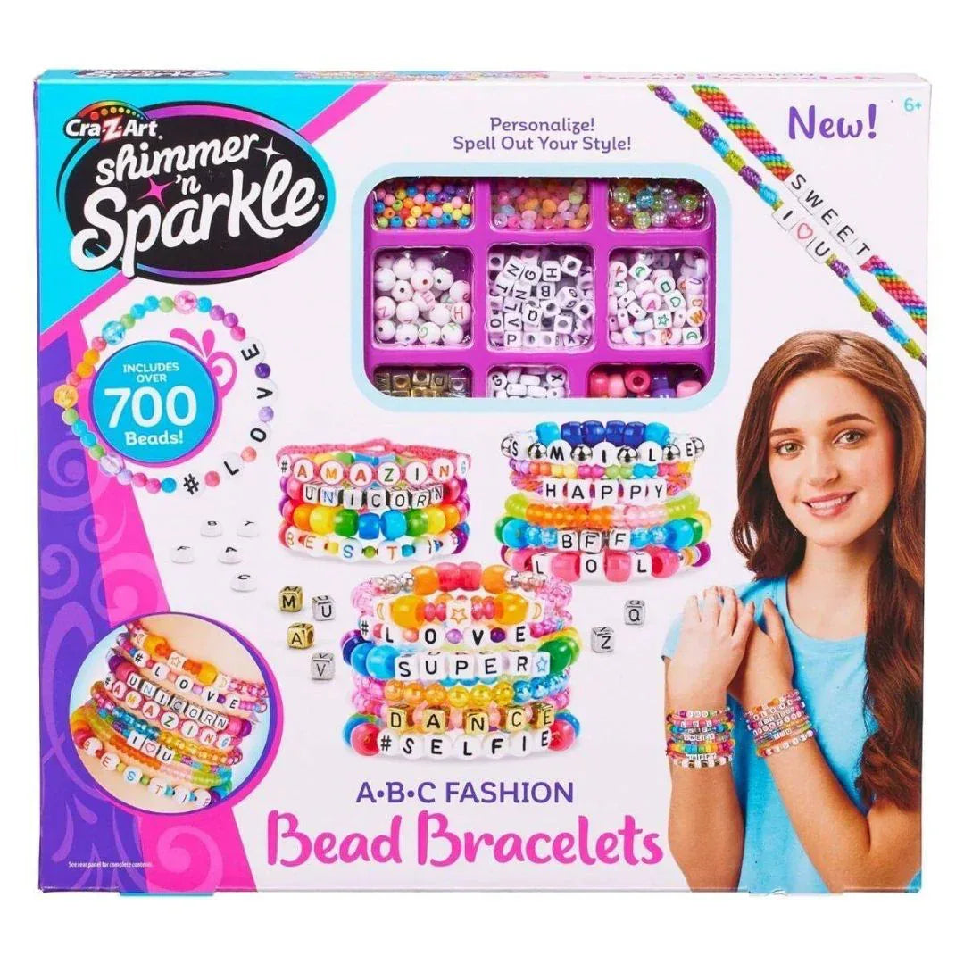 CrazArt® Set za izdelavo zapestnic ABC Fashion BB CrazArt