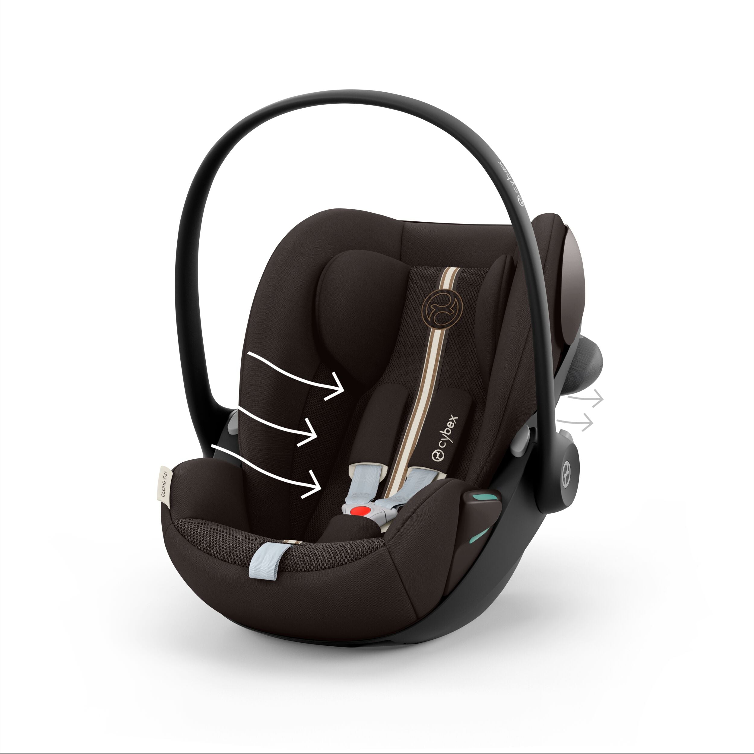 Cybex® Otroški avtosedež Cloud™ G3 i-Size (40-87cm) PLUS Chocolate Brown Cybex